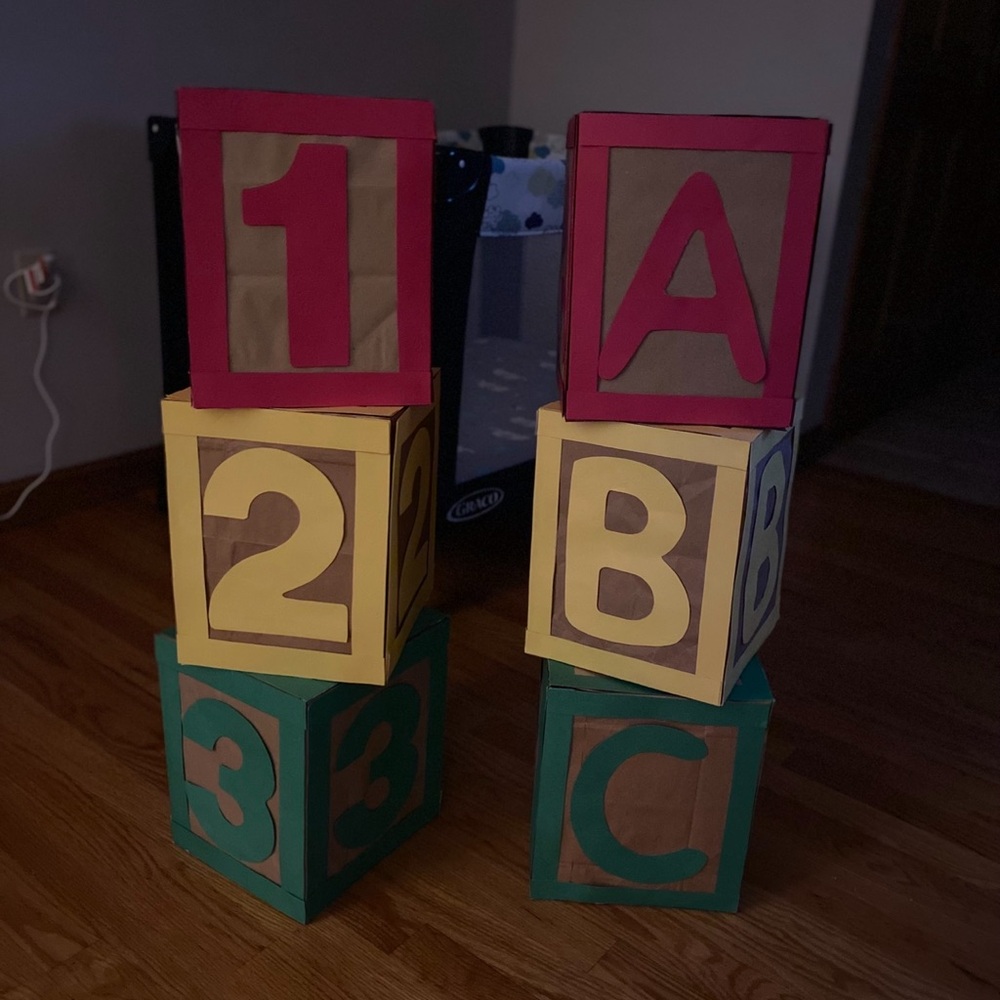 Colorful Alphabet and Number Blocks for Kids